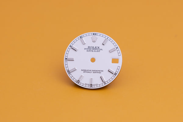 Load image into Gallery viewer, Rolex Midsize White Index dial for model 178274 FCD23903
