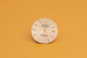 Rolex Datejust Champagne Tapestry Stick dial for model 16013 - 16233 FCD23927