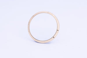 Rolex 18k Yellow Gold Fluted Bezel for 116233 6.2g FCD24043