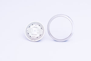 Rolex Midsize Silver Arabic dial and Bezel for 177200 FCD24121