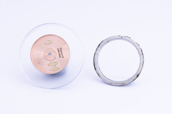 Load image into Gallery viewer, Rolex Midsize Salmon Arabic with Bezel dial for 177200 FCD24134
