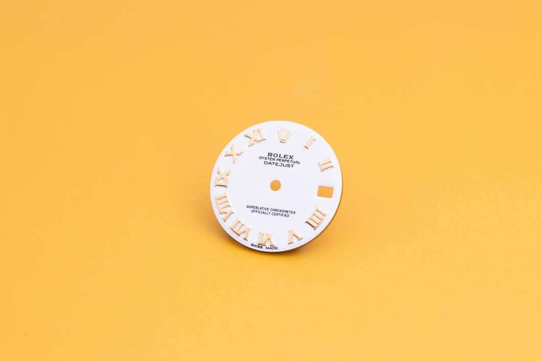 Rolex Midsize White Bold Roman Dial for 178273 FCD24153