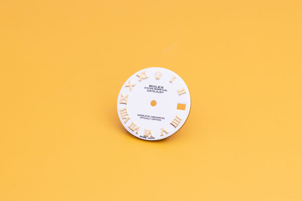 Load image into Gallery viewer, Rolex Midsize White Bold Roman Dial for 178273 FCD24153
