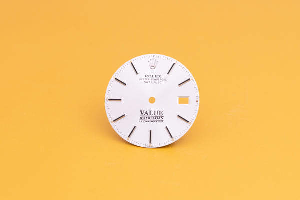 Load image into Gallery viewer, Rolex Datejust &quot;logo&quot; dial for model 16030 - 16014 FCD24176
