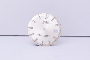 Rolex Datejust Silver WIDE BOY Stick dial for model 1601 FCD24280