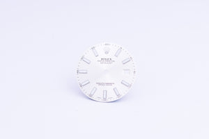 Rolex Datejust II Silver Stick marker Dial for model 116334 FCD24361