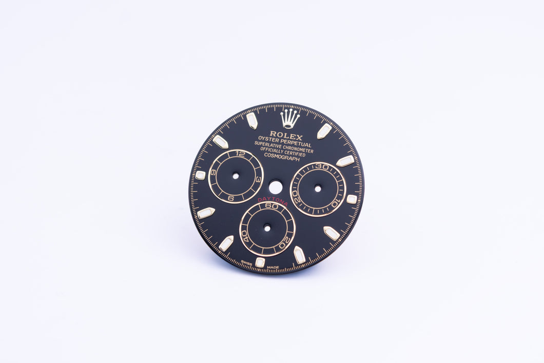 Rolex Daytona Black Chromalite Dial for model 116523 - 116528 FCD24398