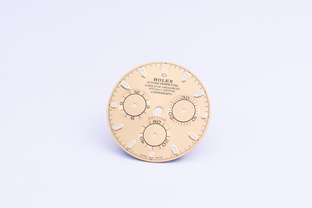 Rolex Daytona Champagne Chromalite Dial for model 116523 - 116528 FCD24401
