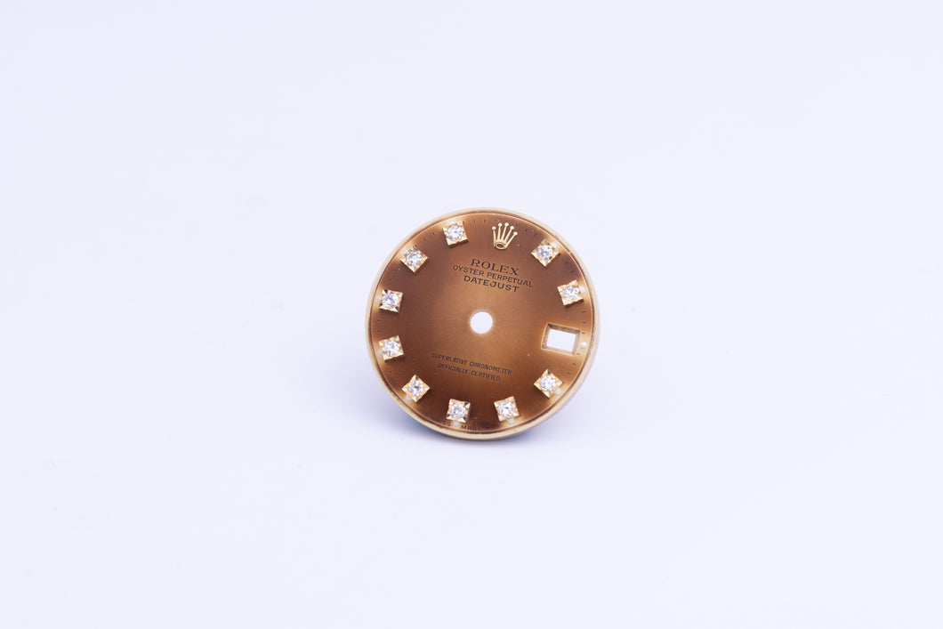 Rolex Champagne Diamond Dial ( Tropical Fade ) for 69173 FCD24408