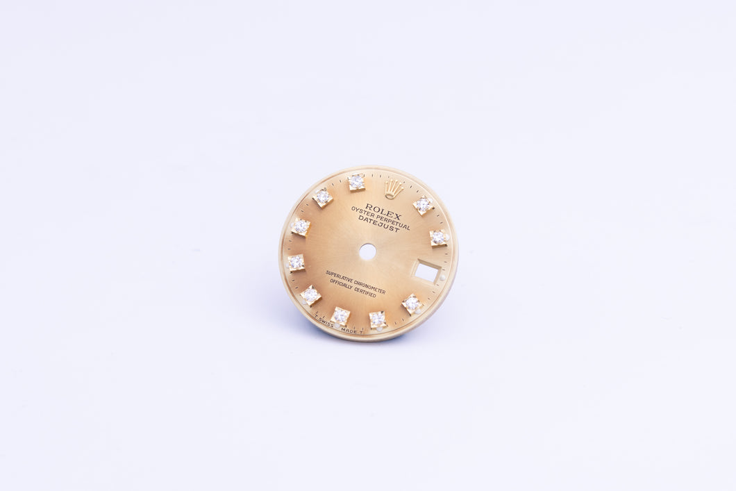 Rolex Champagne Diamond Dial ( Tropical Fade ) for 69173 FCD24409