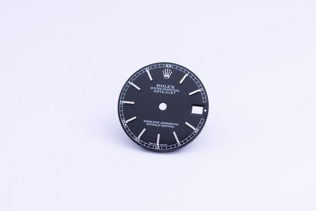 Rolex Midsize Black Stick marker dial for model 68274 - 78274 FCD24413