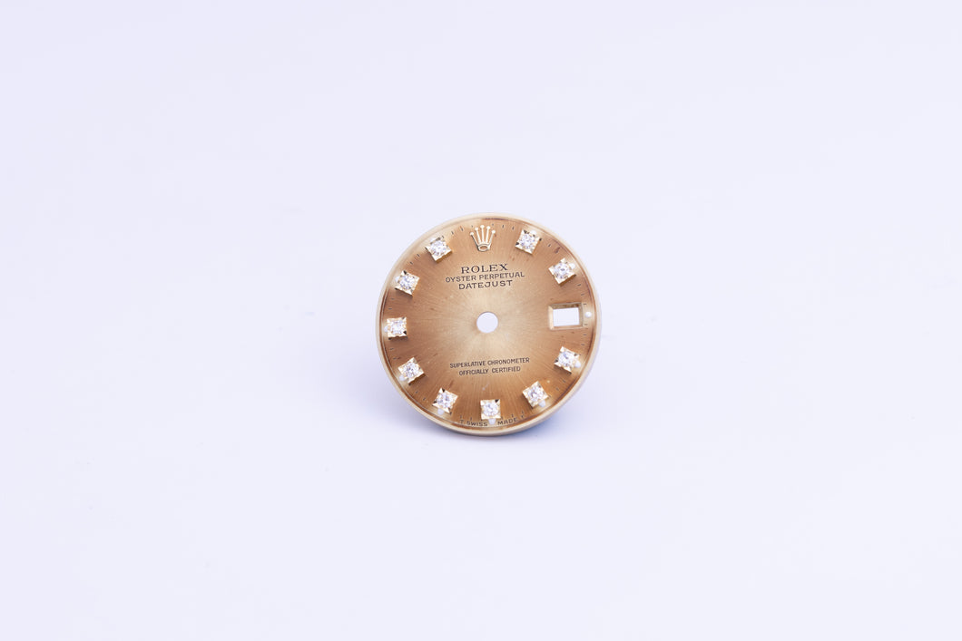 Rolex Champagne Diamond Dial ( Tropical Fade ) for 69173 FCD24427