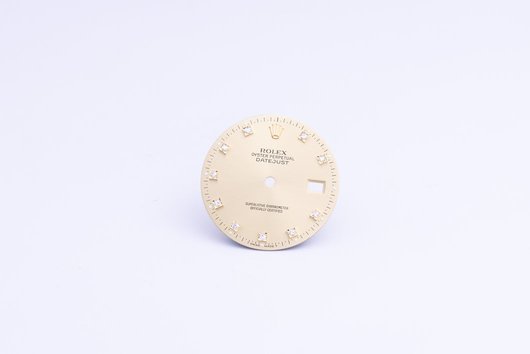 Rolex Mens Champagne Diamond Dial for model 16013 - 16233 FCD24435