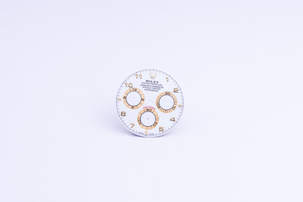 Rolex Daytona White Arabic LUMI Dial for model 116523 - 116528 FCD24523