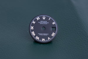 Rolex ladies Datejust Black Roman dial for 69174 - 79174 FCD24540