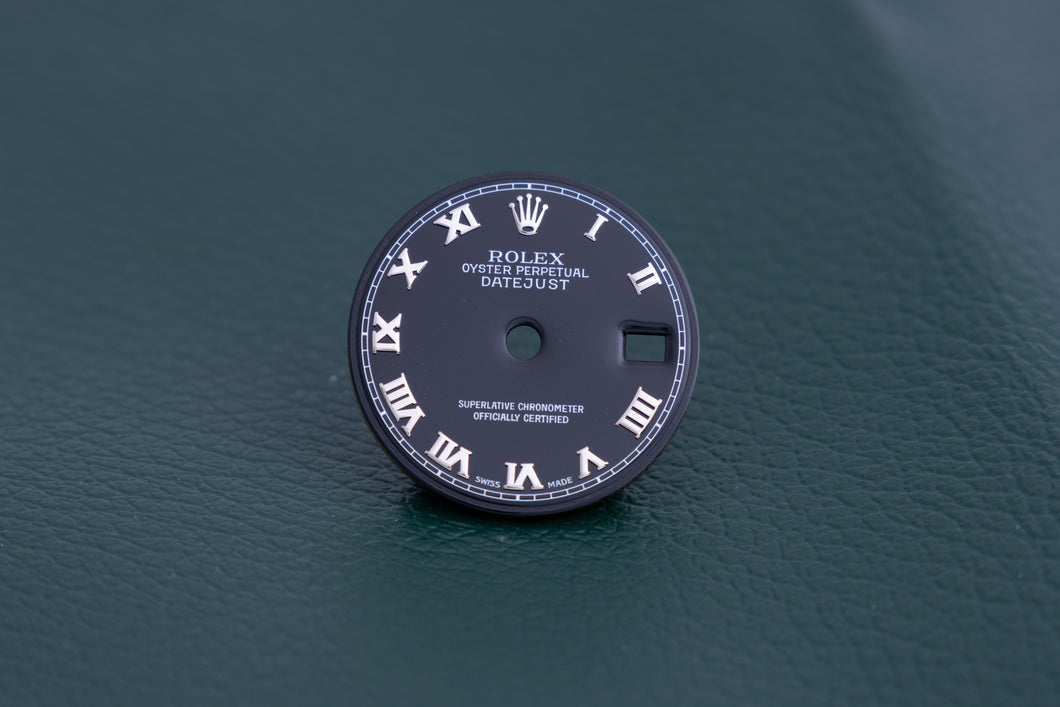 Rolex ladies Datejust Black Roman dial for 69174 - 79174 FCD24540