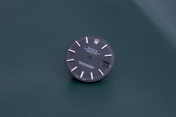 Load image into Gallery viewer, Rolex ladies Datejust Black stick dial for 69174 - 79174 FCD24541
