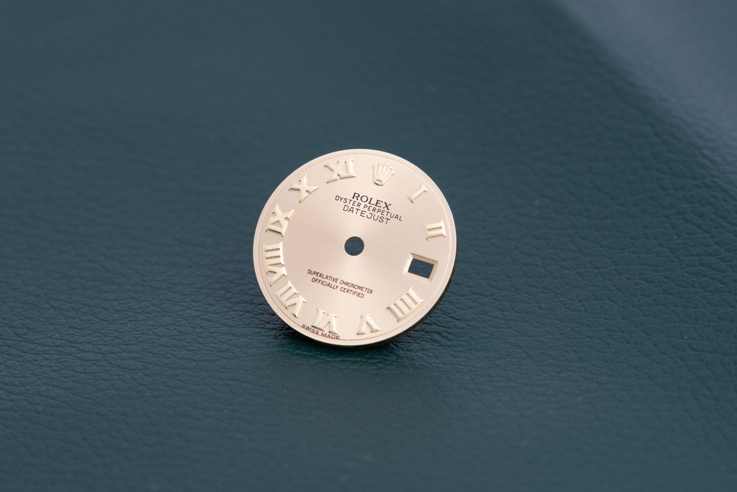 Rolex Ladies Champagne Roman Dial for model 179178 FCD24549