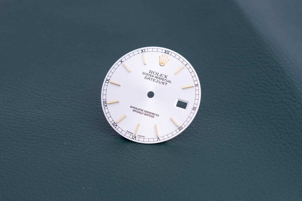 Rolex Datejust Silver stick dial for model 16233 FCD24562