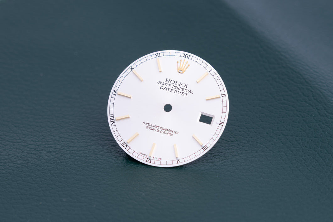 Rolex Datejust Silver stick dial for model 16233 FCD24563