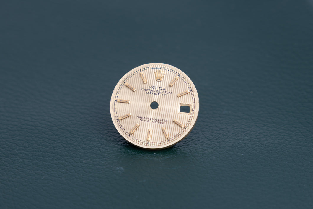 Rolex ladies Champagne Tapestry Dial for model 6917 - 69173 FCD24569