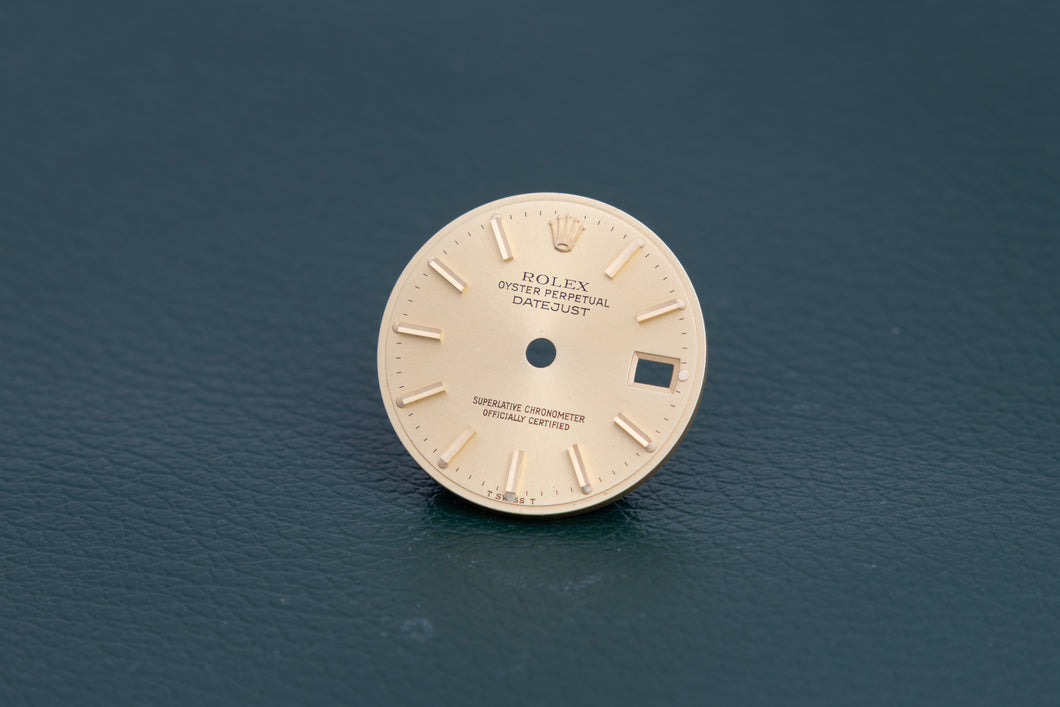 Rolex ladies Champagne stick  Dial for model 6917 - 69173 FCD24571