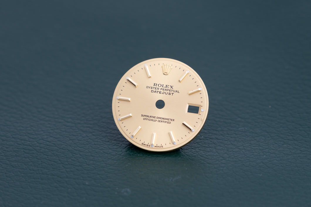 Rolex ladies Champagne stick  Dial for model 6917 - 69173 FCD24575