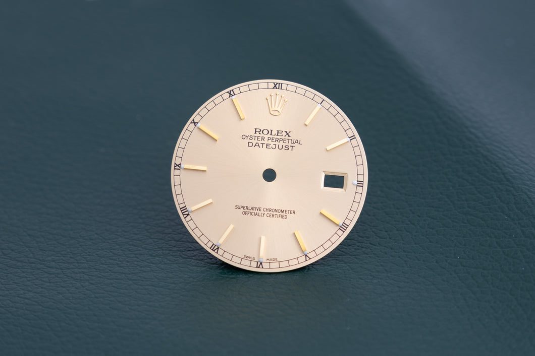 Rolex Mens Datejust Champagne Stick Dial for 16233 FCD24583