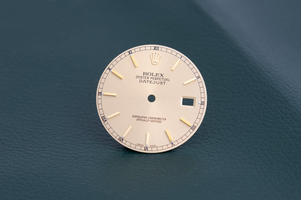 Load image into Gallery viewer, Rolex Mens Datejust Champagne Stick Dial for 16233 FCD24583
