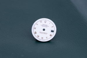 Rolex Datejust Skinny White Roman dial for 69160 - 69174 FCD24593