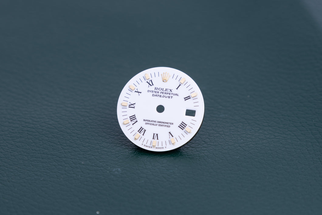 Rolex Datejust White Peg Marker dial for 69173 - 79173 FCD24602