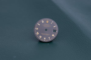Rolex Ladies Charcoal Roman Dial for model 6917 - 69173 FCD24622
