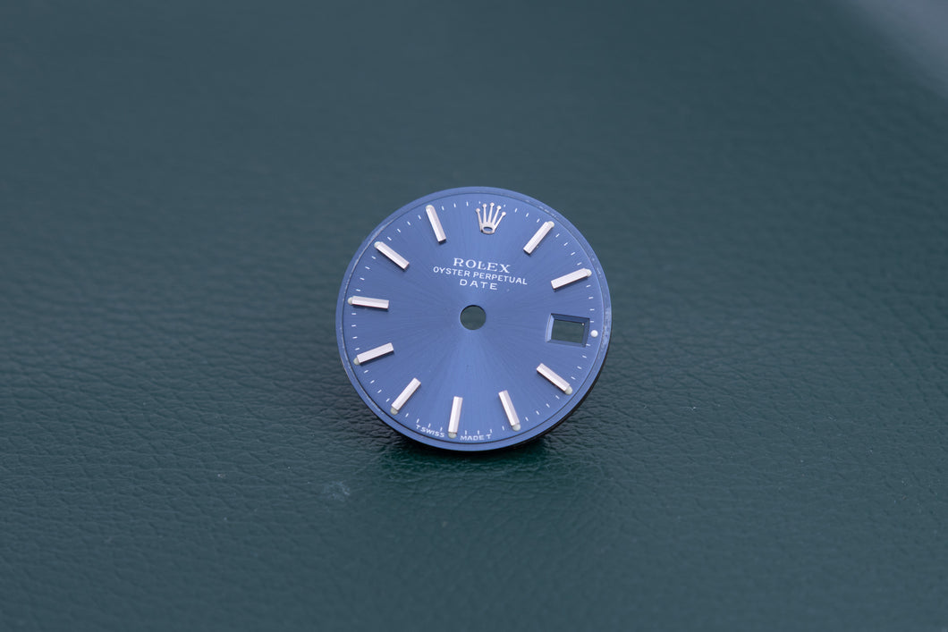 Rolex Date Blue stick marker dial for model 69160 FCD24630