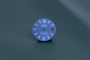 Rolex Date Blue stick marker dial for model 69160 FCD24631