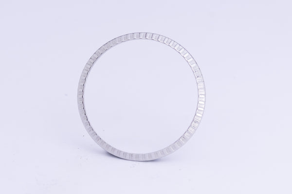 Load image into Gallery viewer, Rolex Datejust Engine Turned Bezel for model 1601 - 1603 FCD24902
