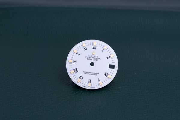 Load image into Gallery viewer, Rolex Midsize White Peg dial for model 68273 FCD25041
