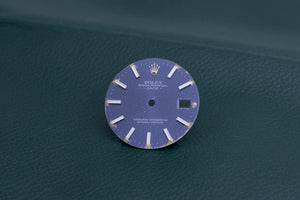 Rolex Date Spotted Tropical Blue Index dial for model 15200 - 15210 FCD25136