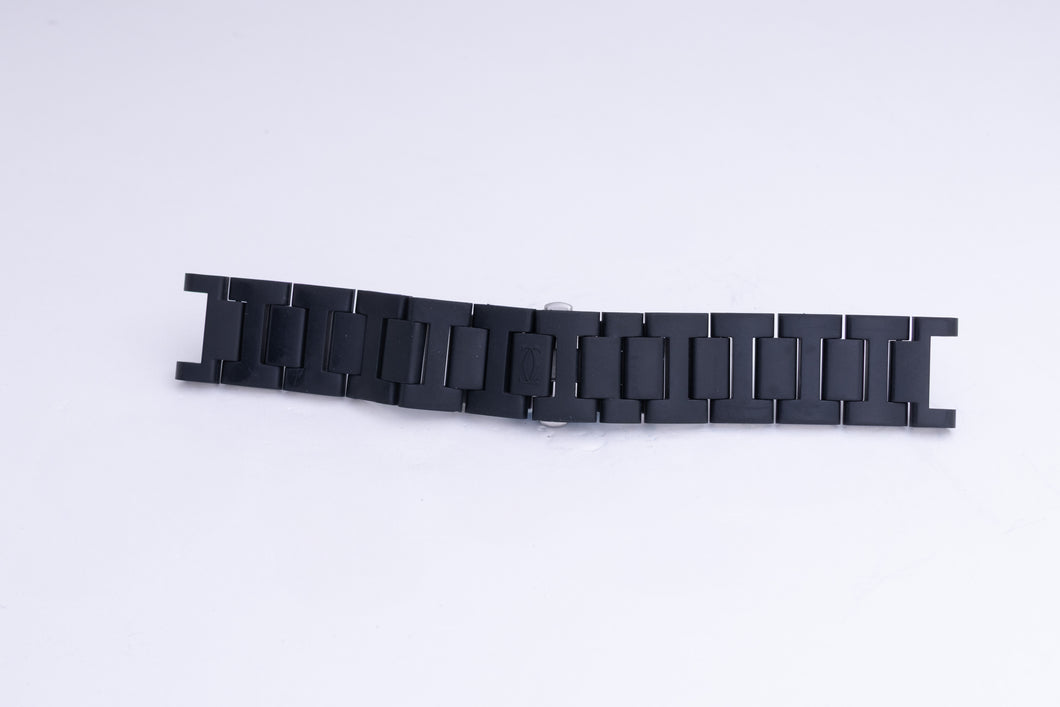 Cartier Pasha Black Stainless Steel Bracelet FCD26436