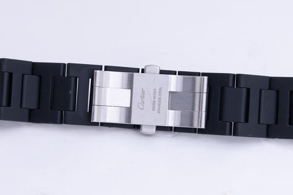 Load image into Gallery viewer, Cartier Pasha Black Stainless Steel Bracelet FCD26436
