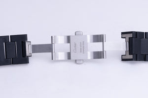 Cartier Pasha Black Stainless Steel Bracelet FCD26436