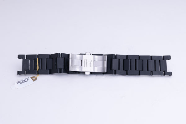 Load image into Gallery viewer, Cartier Pasha Black Stainless Steel Bracelet FCD26437
