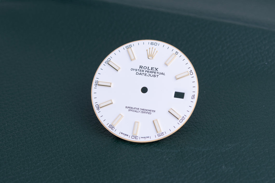 Rolex Datejust 41 White Stick Dial for 126333 FCD26504