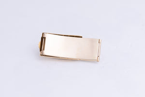 Rolex 18k Yellow Gold Big Logo Bracelet Buckle Clasp 13.95 g circa 1959 FCD26531