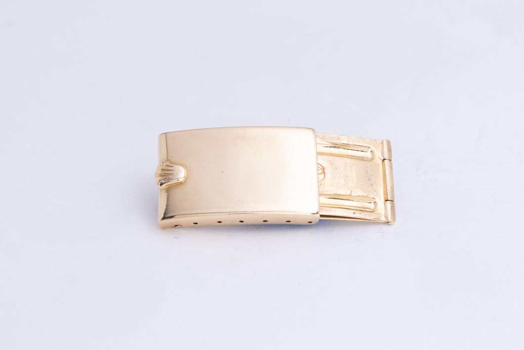 Rolex 18k Yellow Gold Bracelet Buckle Clasp 13.86g circa 1967 FCD26532