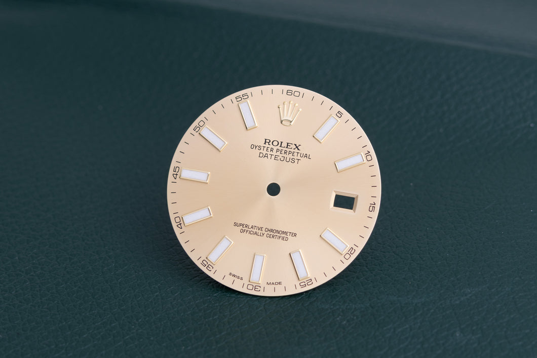 Rolex Champagne Index Datejust II Dial for model 116333 FCD26533