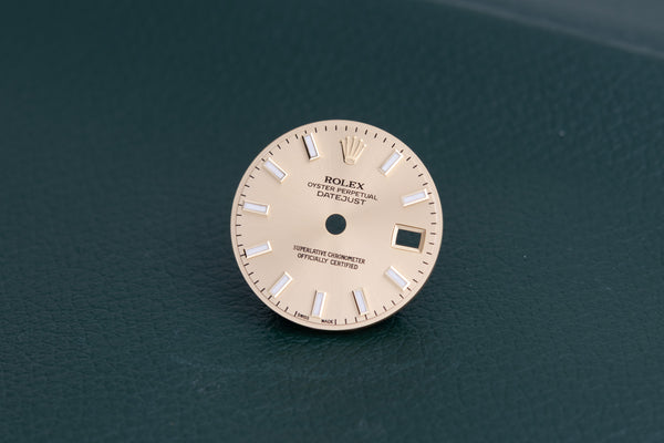 Load image into Gallery viewer, Rolex Ladies Datejust Champagne Index dial for model 179173 FCD26536
