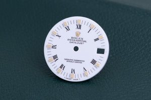 Rolex Midsize White Peg dial for model 68273 FCD26551