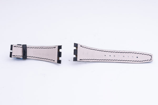 Load image into Gallery viewer, Audemars Piguet USED 23mm Black leather Strap will fit 15450 FCD26582
