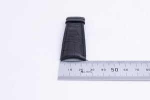 Audemars Piguet 23mm Black leather Strap FCD26585
