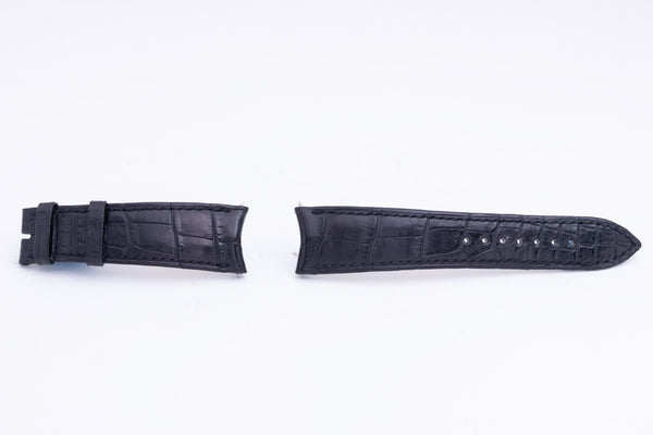 Load image into Gallery viewer, Audemars Piguet USED 20mm Black leather Strap FCD26586
